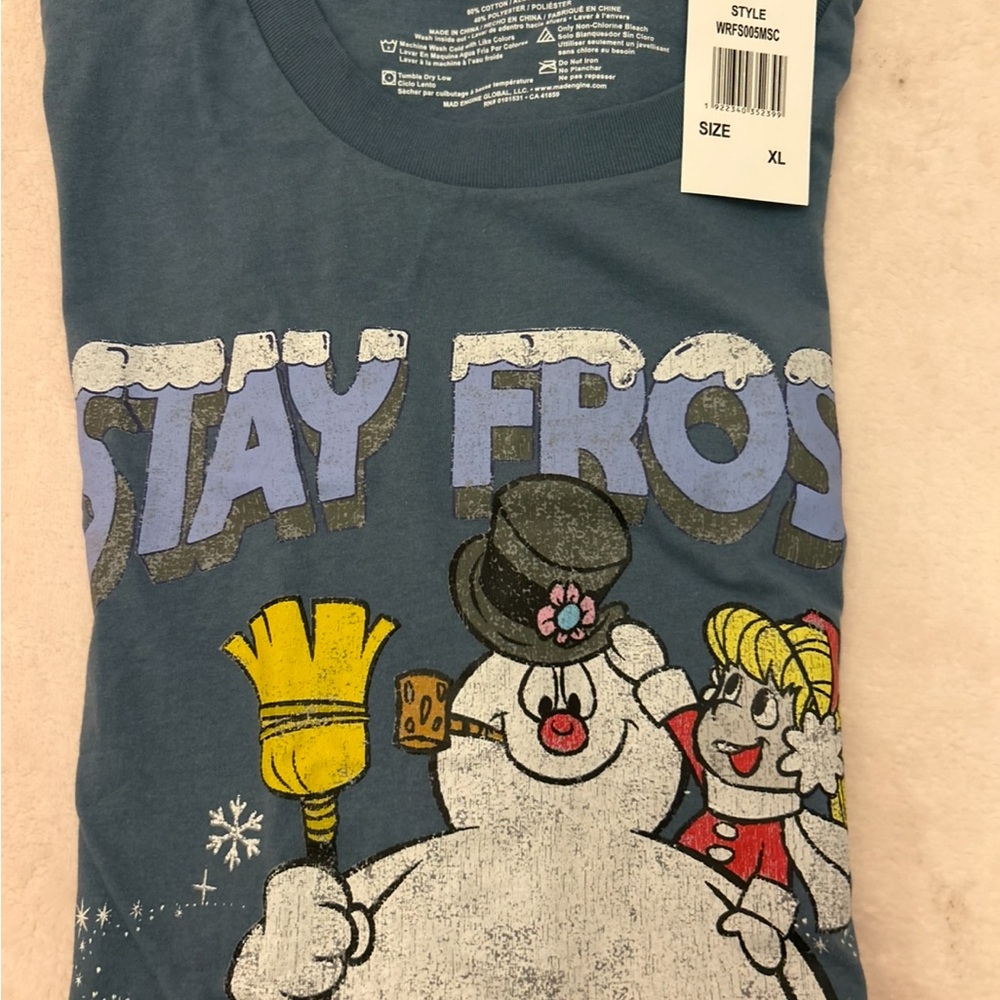 Frosty the Snowman “Stay Frosty” Graphic Tee | XL | NWT